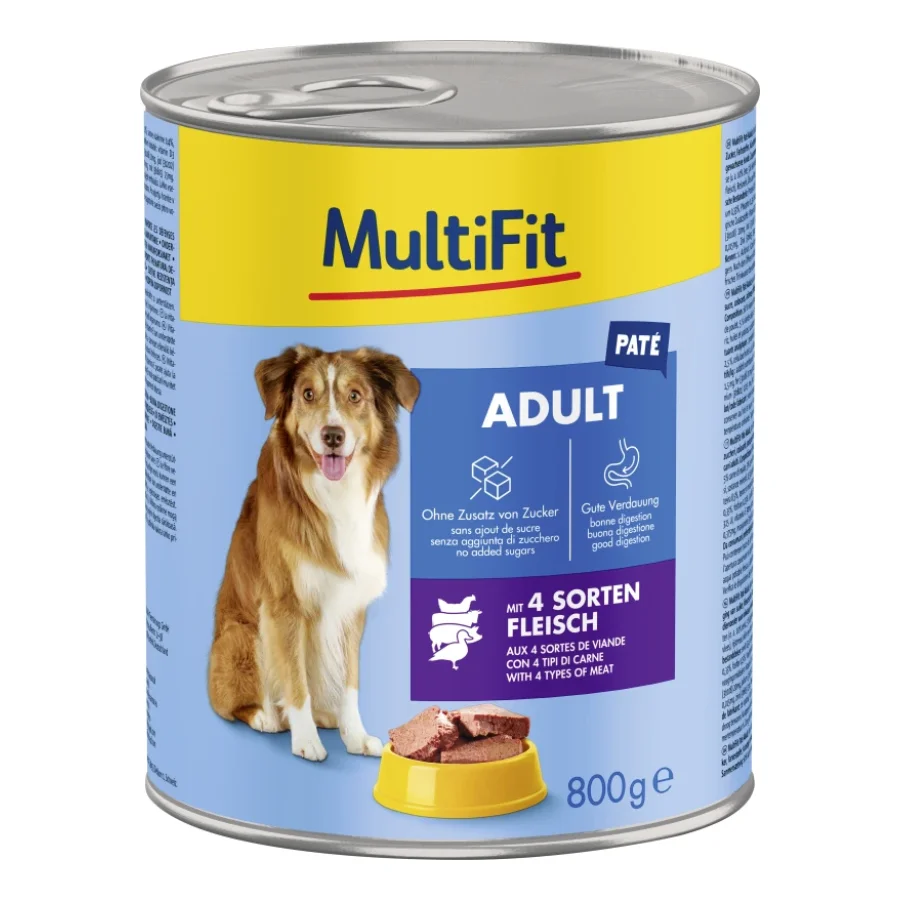 MultiFit Chunks en paté 12x800 g