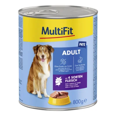 MultiFit Chunks en paté 6x800 g