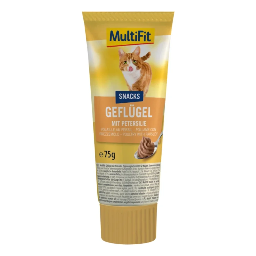 MultiFit Crème de volaille avec persil 3 x 75 g