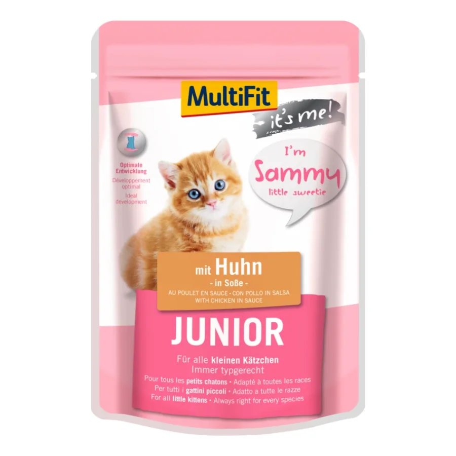MultiFit It's Me Sammy Junior Poulet 48x85 g