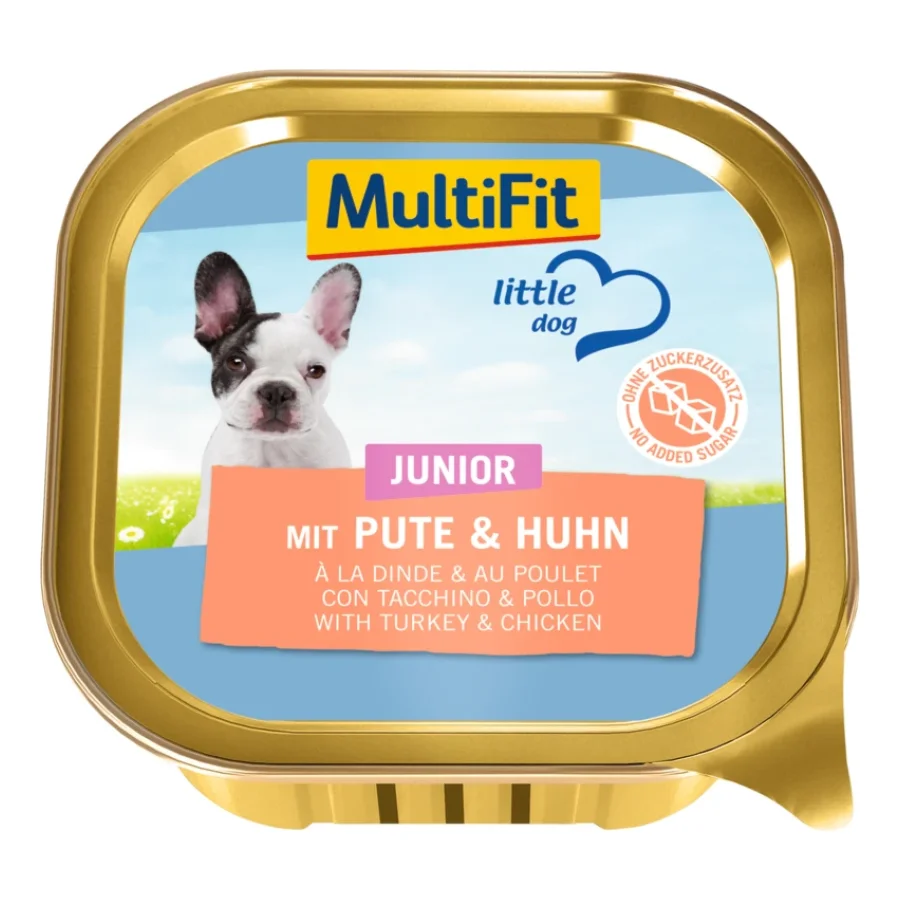 MultiFit Junior Little Dog 22x150 g