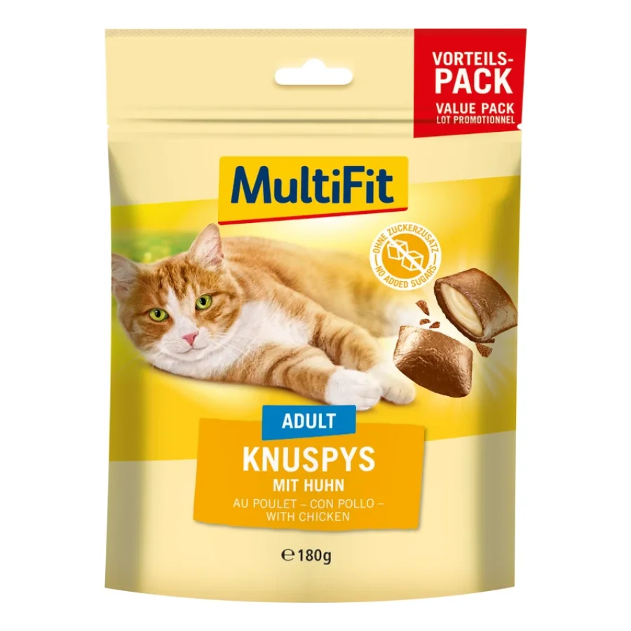 MultiFit Knuspy au poulet 180 g