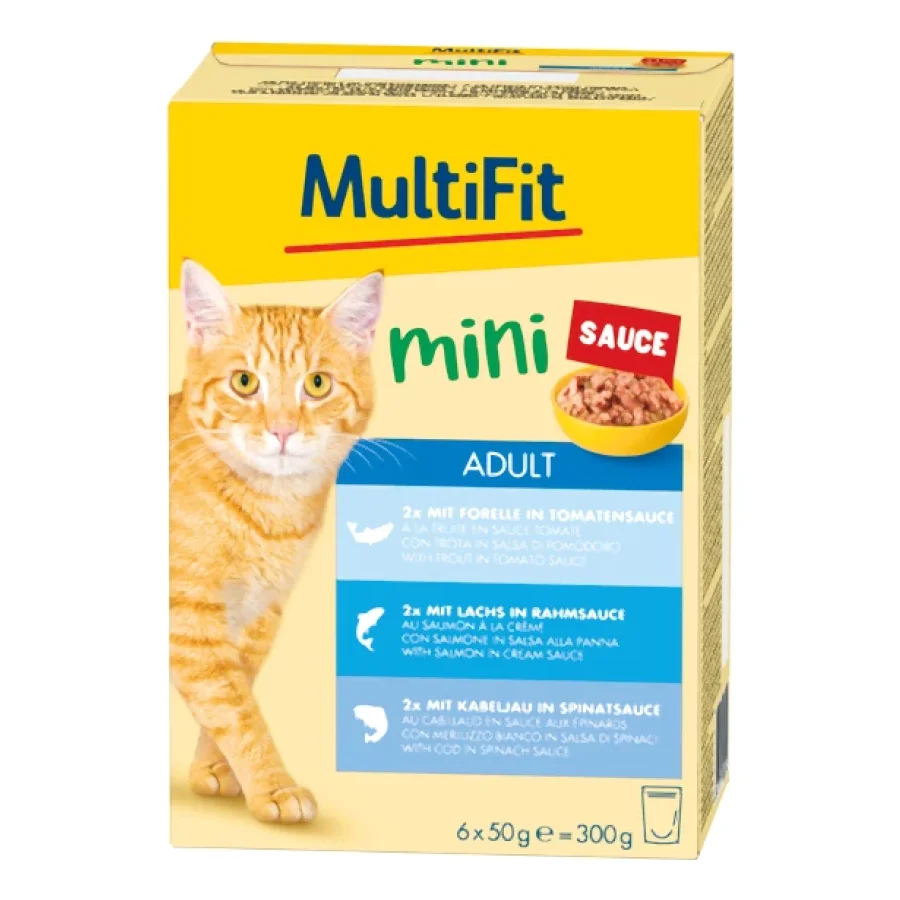 MultiFit Mini 6 x 50 g Poisson 6x50 g