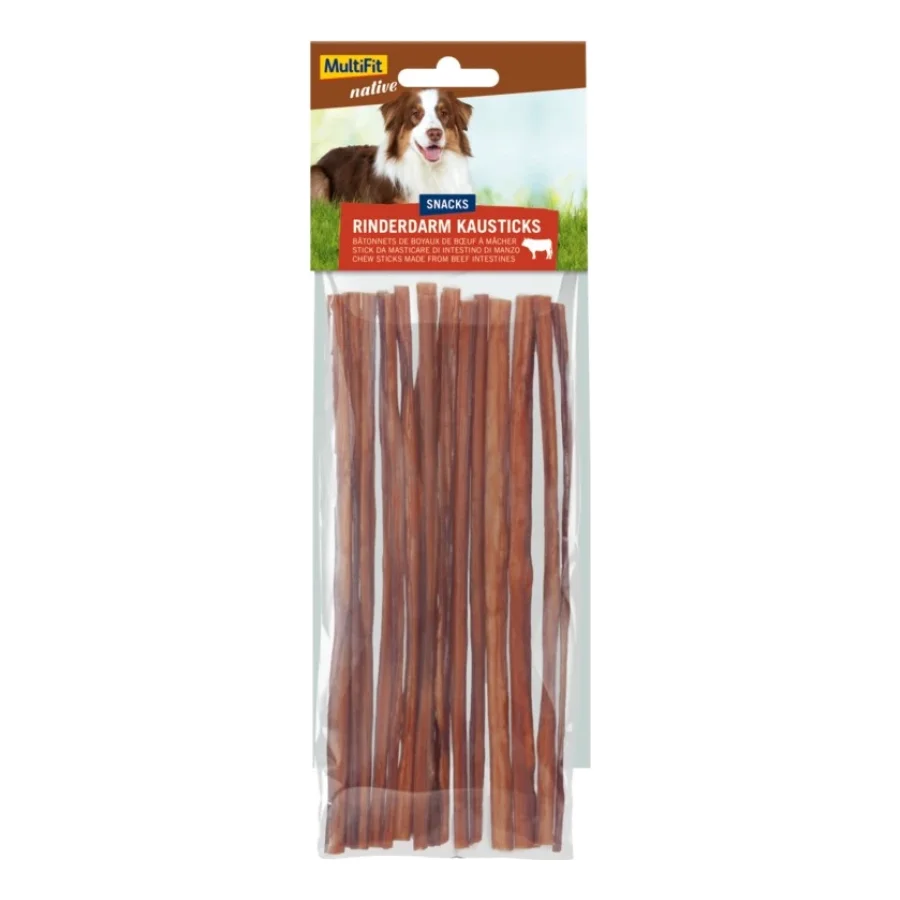 MultiFit native bâtonnets à mâcher à l’intestin de bœuf 60 g