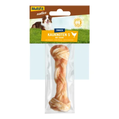 MultiFit Native Nœuds à mâcher au poulet S