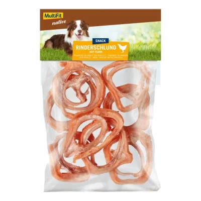 MultiFit native Pharynx de bœuf 50 g Poulet 8x50 g
