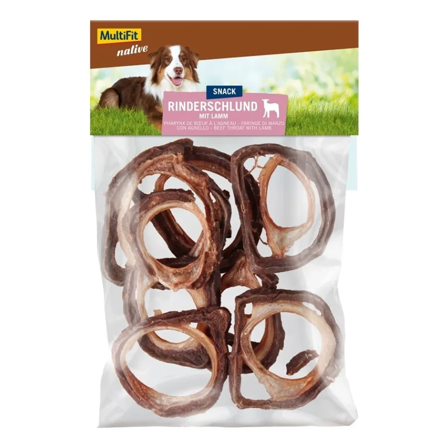 MultiFit native Pharynx de bœuf à l'agneau 8 x 50 g