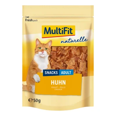 MultiFit naturelle poulet 4x50g