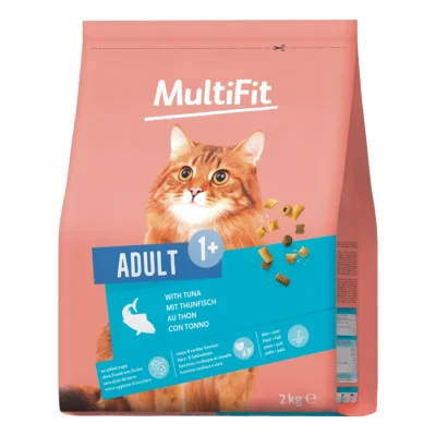 MultiFit nourriture sèche pour chat, adulte Thon 2 kg