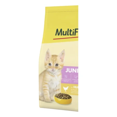 MultiFit nourriture sèche pour chat, junior, poulet 2x4 kg