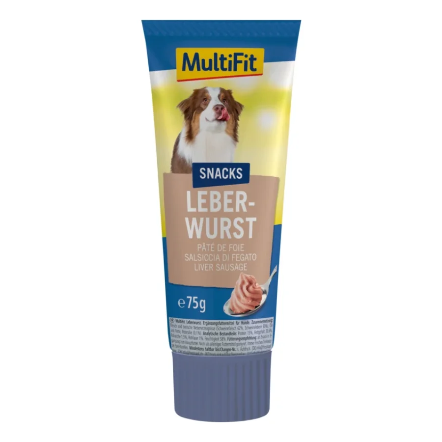 MultiFit pâte de foie 12x75g