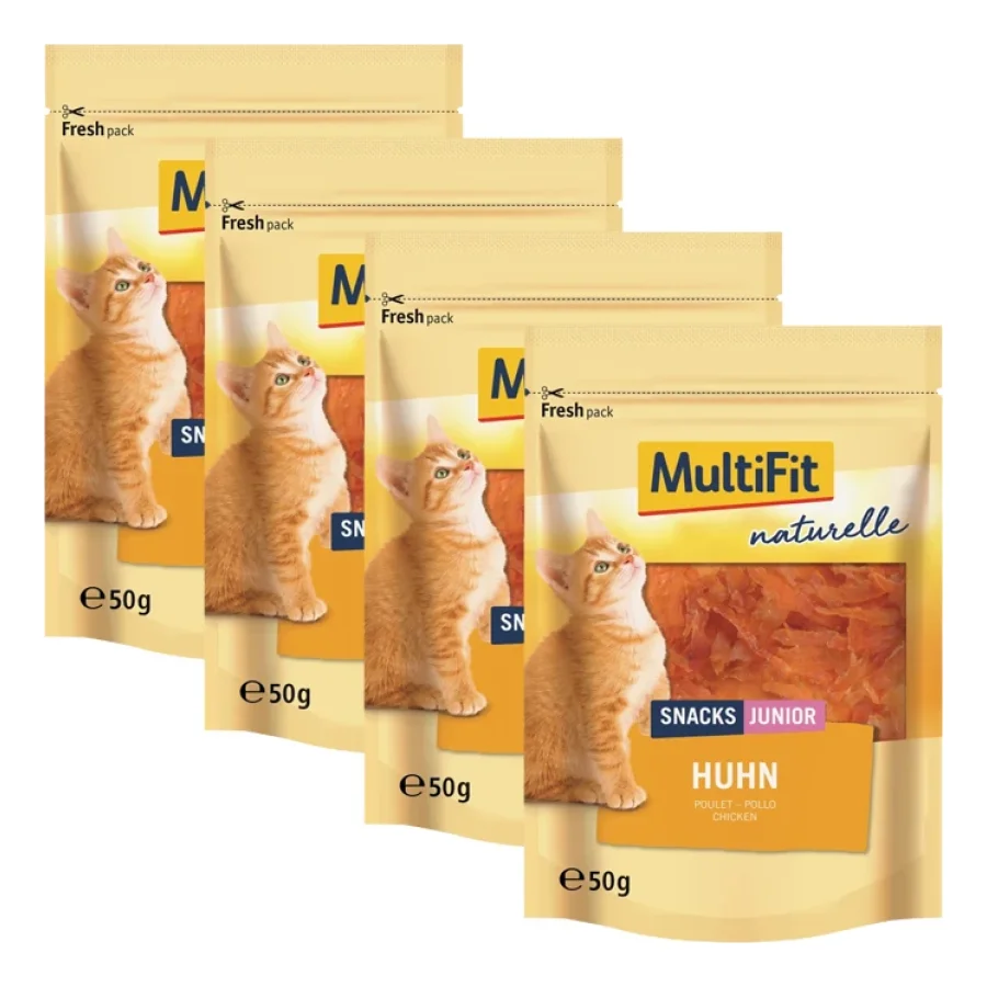MultiFit poitrine de poulet naturelle Junior 4x50 g