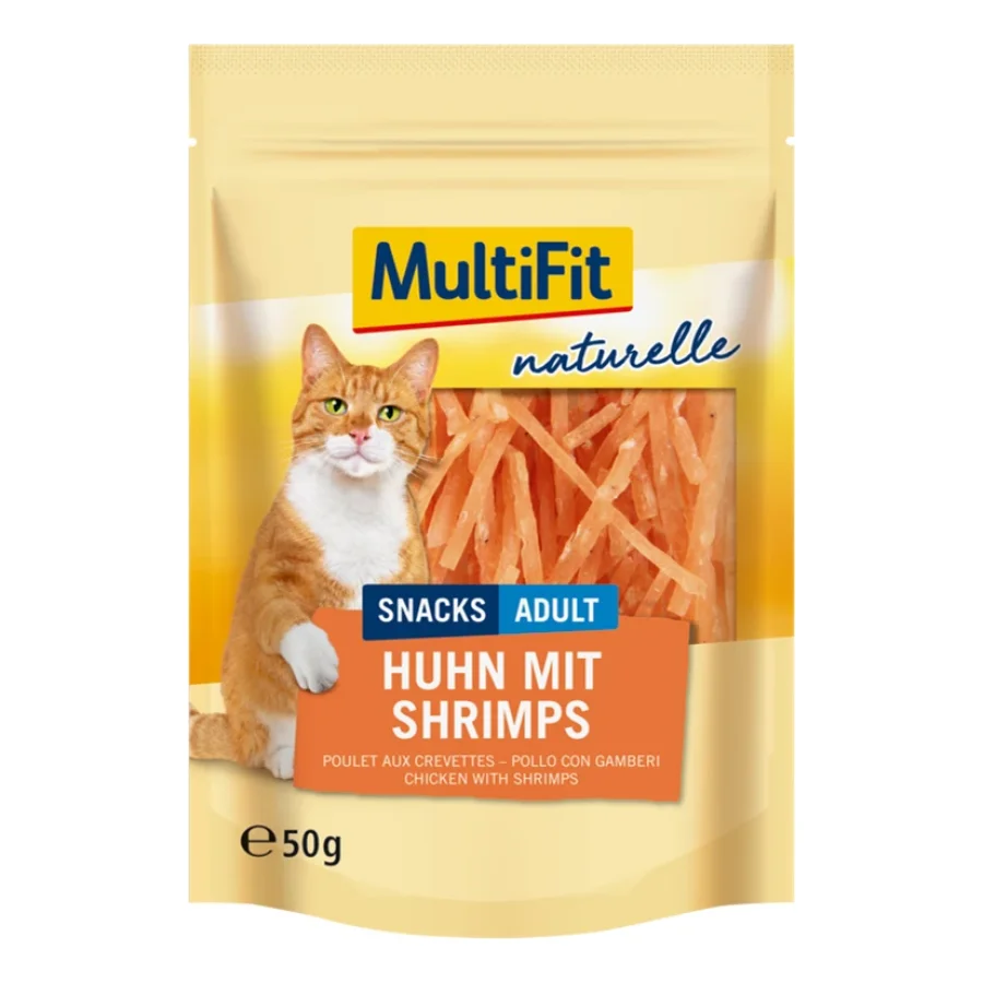 MultiFit Poulet naturel aux crevettes 4 x 50 g