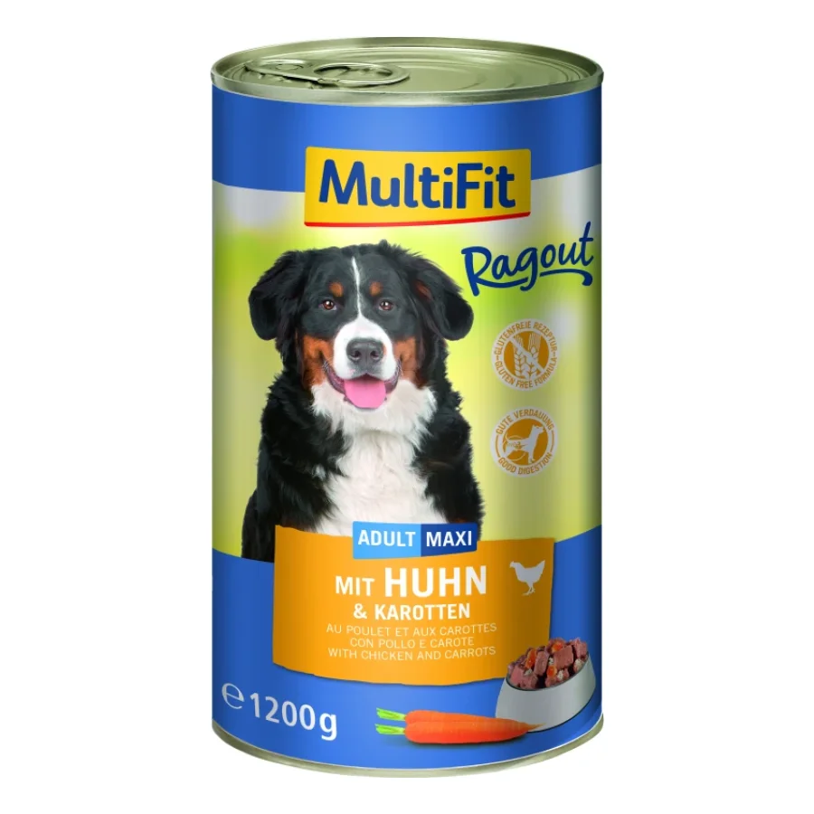 MultiFit ragoût Poulet et carottes 6x1,2 kg