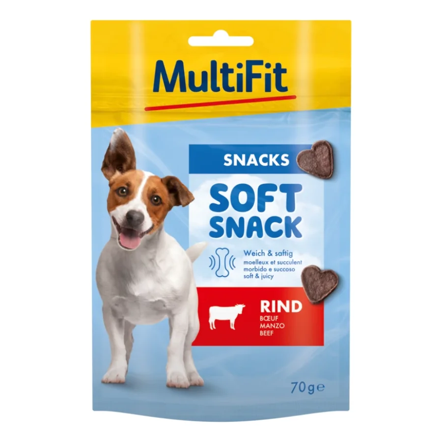MultiFit Soft Snack 3 x 70 g Bœuf