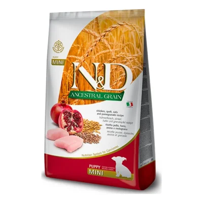 N&D Farmina Ancestral Grain Mini Puppy Poulet 2x7 kg