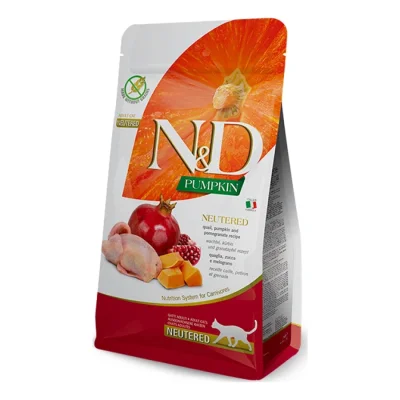 N&D Farmina Pumpkin Adult pour chats stérilisés 2x5 kg