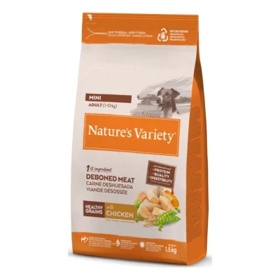Nature's Variety Healthy Grain Mini poulet 1,5 kg