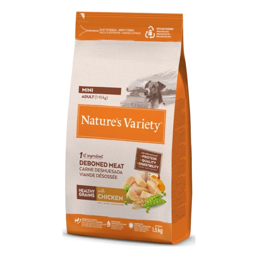 Nature's Variety Healthy Grain Mini poulet 1,5 kg