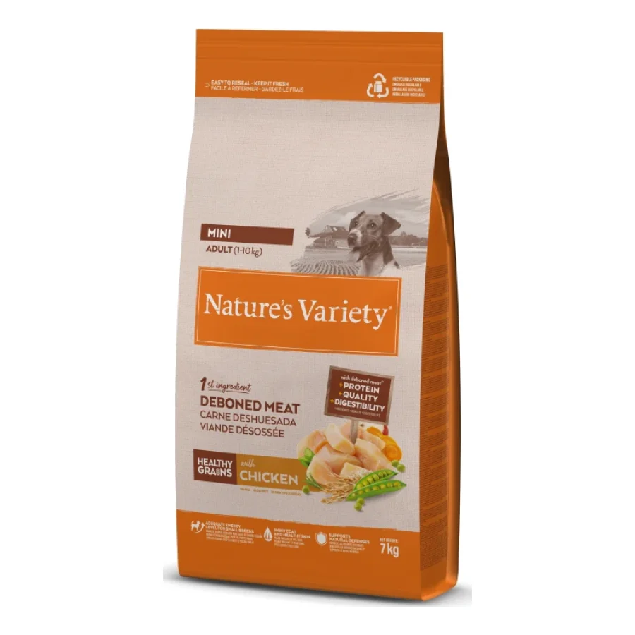 Nature's Variety Healthy Grain Mini poulet 7 kg