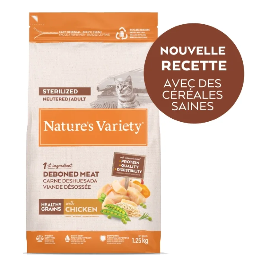 Nature's Variety Healthy Grains stérilisé Poulet 1,25kg