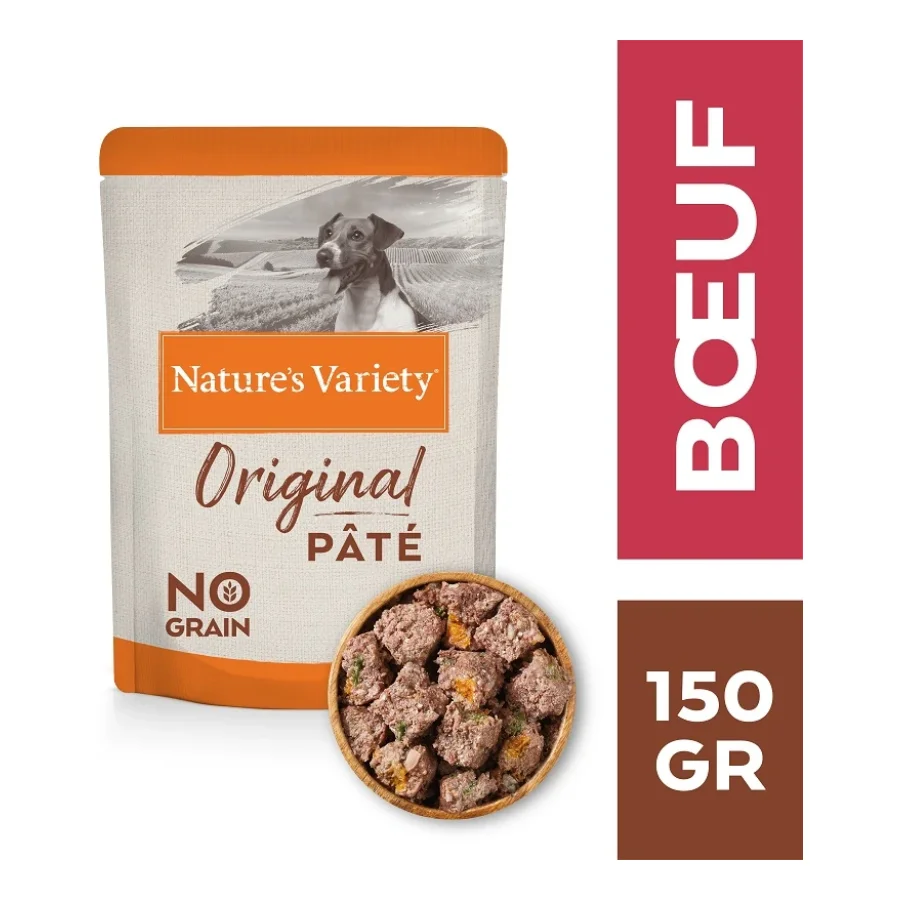 Nature's Variety Nature’s Variety Original Mini Adult 8 x 150 g Bœuf