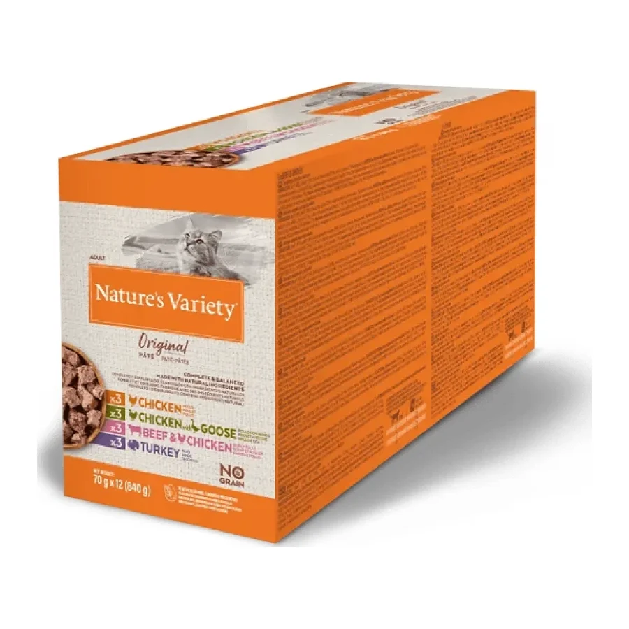 Nature's Variety Nature’s Variety Original pâté Multipack 12 x 70 g