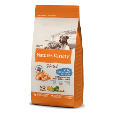 Nature's Variety Nature’s Variety Selected Mini Adult Saumon 7 kg