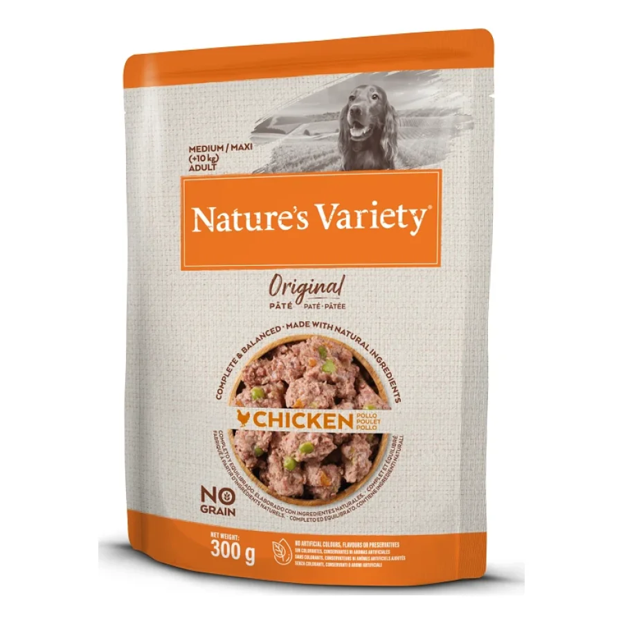 Nature's Variety Original Medium/Maxi Adult 8 x 300 g Poulet