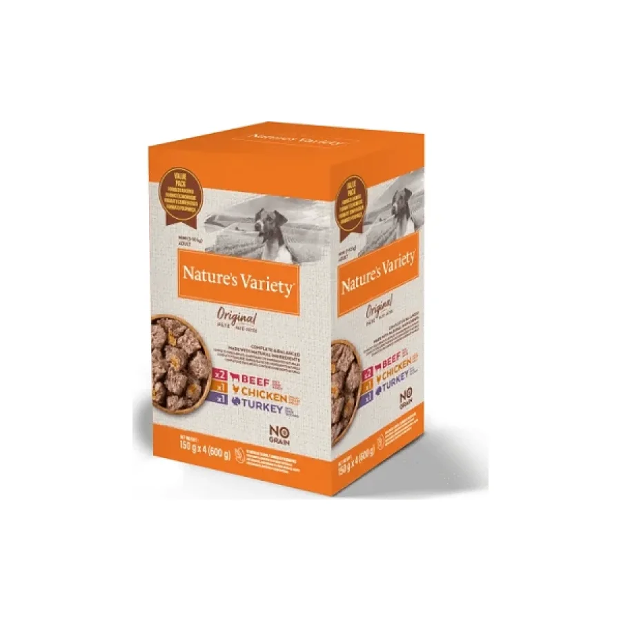 Nature's Variety Original pate Mini Multipack 4 x 150 g