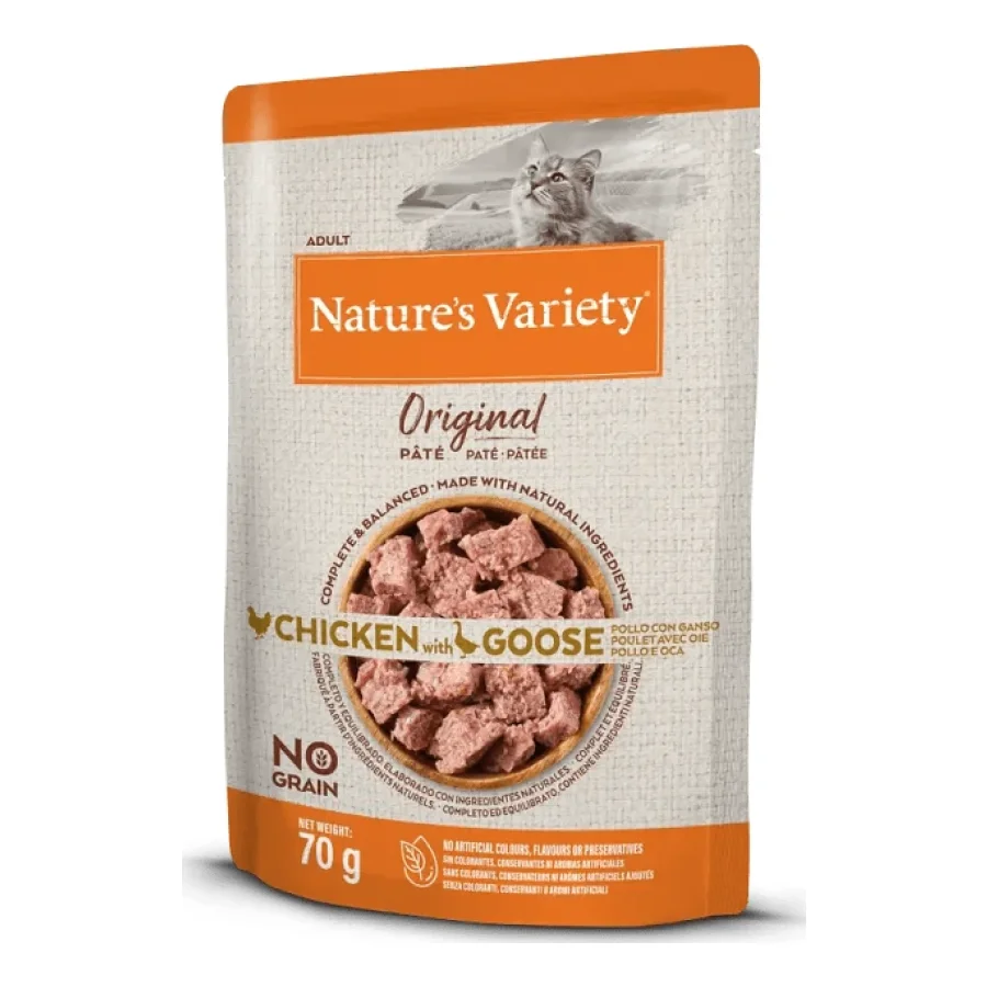 Nature's Variety Original paté Poulet et oie 12x70 g