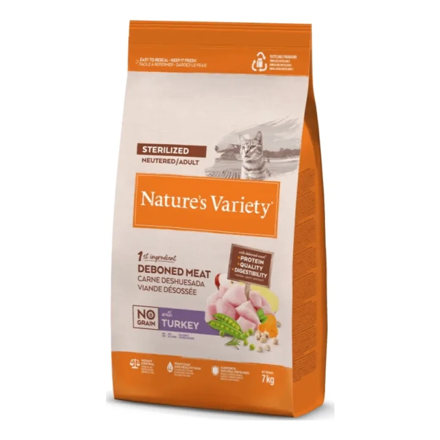 Nature's Variety Stérilisé No Grain Dinde 7 kg