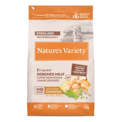 Nature's Variety Stérilisé No Grain poulet 3 kg