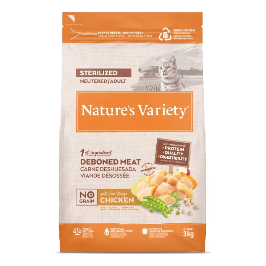 Nature's Variety Stérilisé No Grain poulet 3 kg