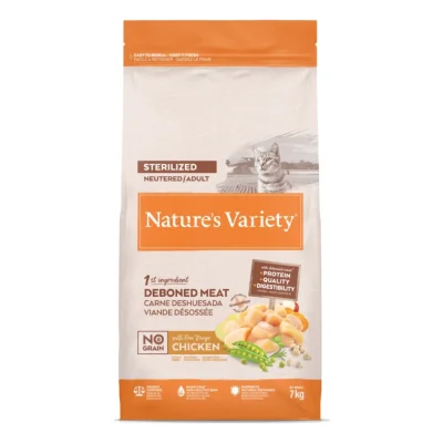 Nature's Variety Stérilisé No Grain poulet 7 kg