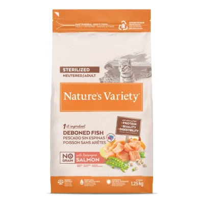 Nature's Variety Stérilisé No Grain saumon 1,25 kg