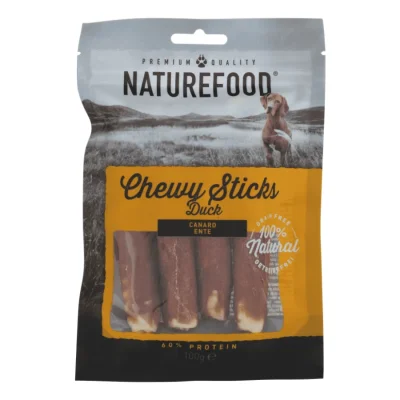NATUREFOOD Chewy Sticks 3 x 100 g Canard