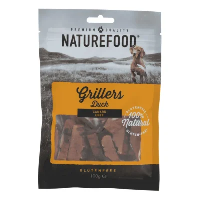 NATUREFOOD Grillers 3 x 100 g Canard