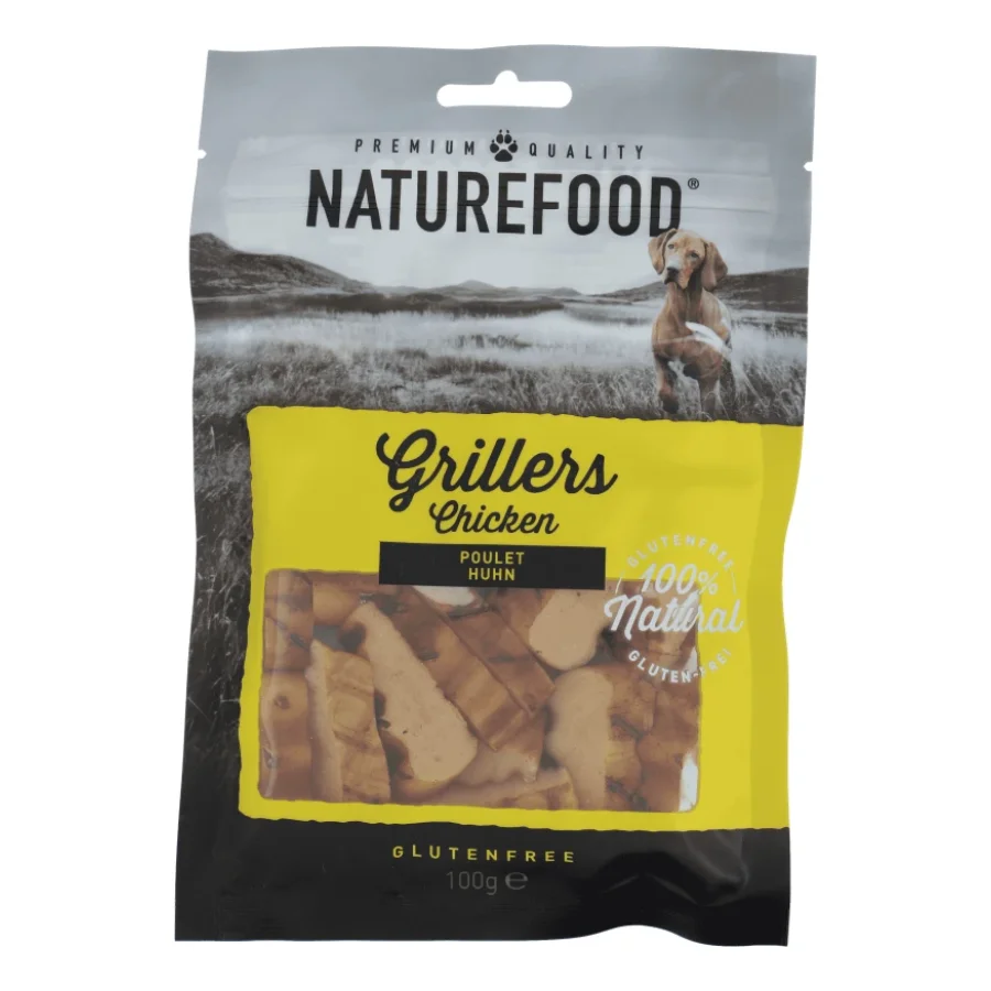 NATUREFOOD Grillers 3 x 100 g Poulet
