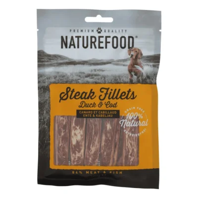 NATUREFOOD Steak Filet 3 x 100 g Canard