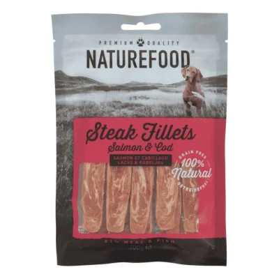 NATUREFOOD Steak Filet 3 x 100 g Saumon