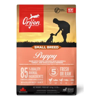 Orijen Small Breed Puppy Poulet, dinde & poisson 1,8 kg