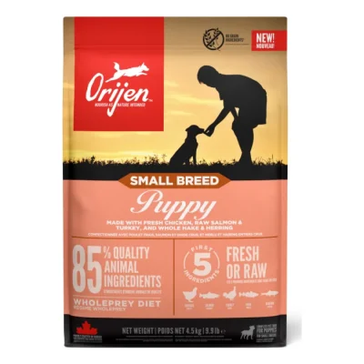 Orijen Small Breed Puppy Poulet, dinde & poisson 4,5 kg