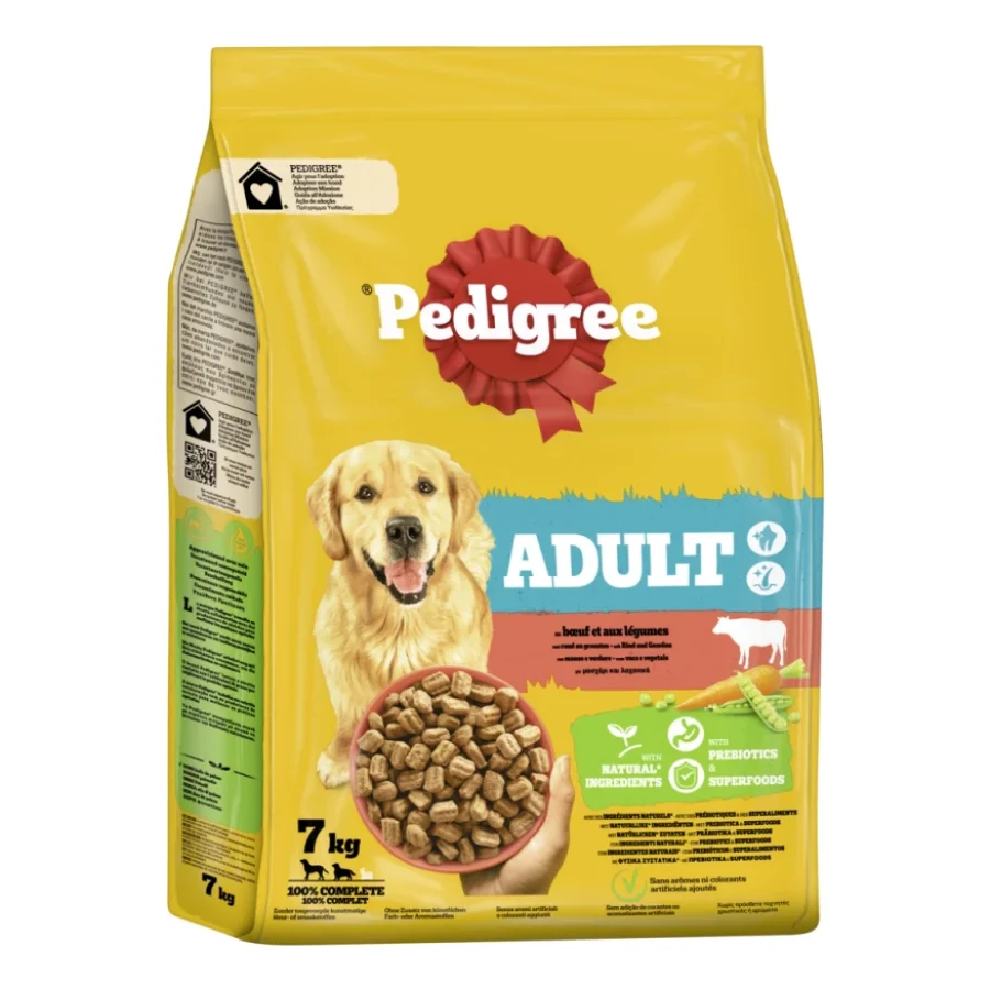 Pedigree Adulte au bœuf et légumes 7 kg