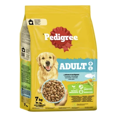Pedigree Adulte Poisson et légumes 7 kg