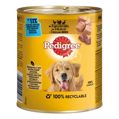 Pedigree Classic 12 x 800g Volaille