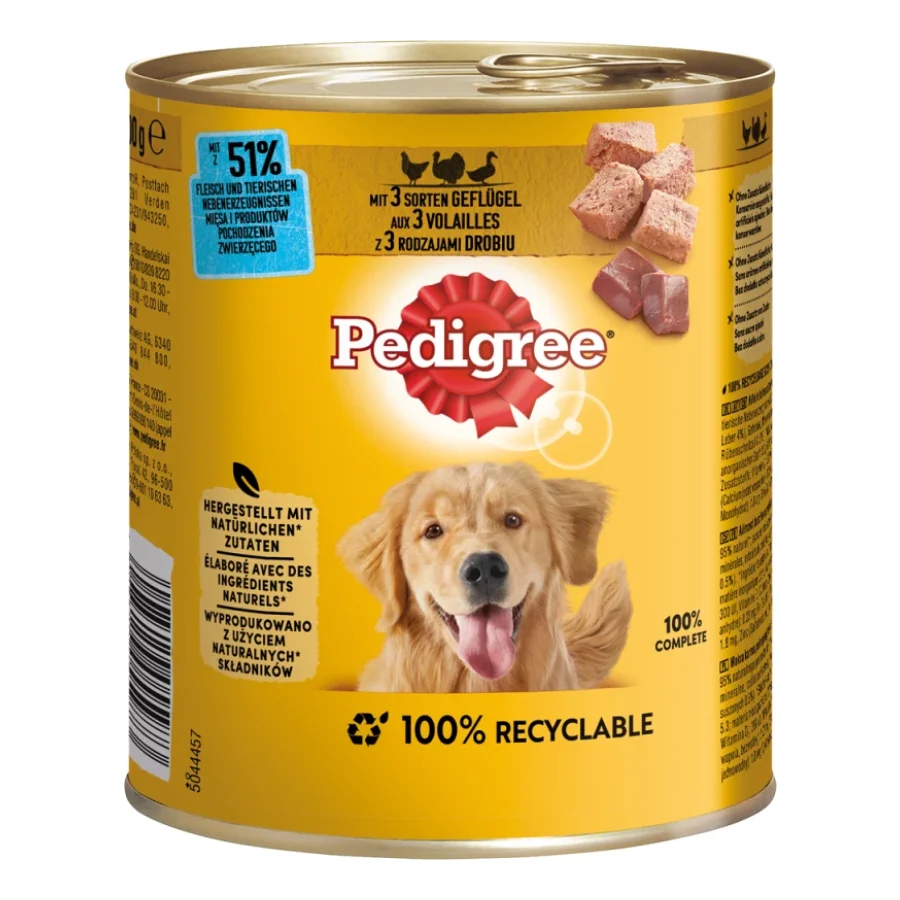 Pedigree Classic 12 x 800g Volaille
