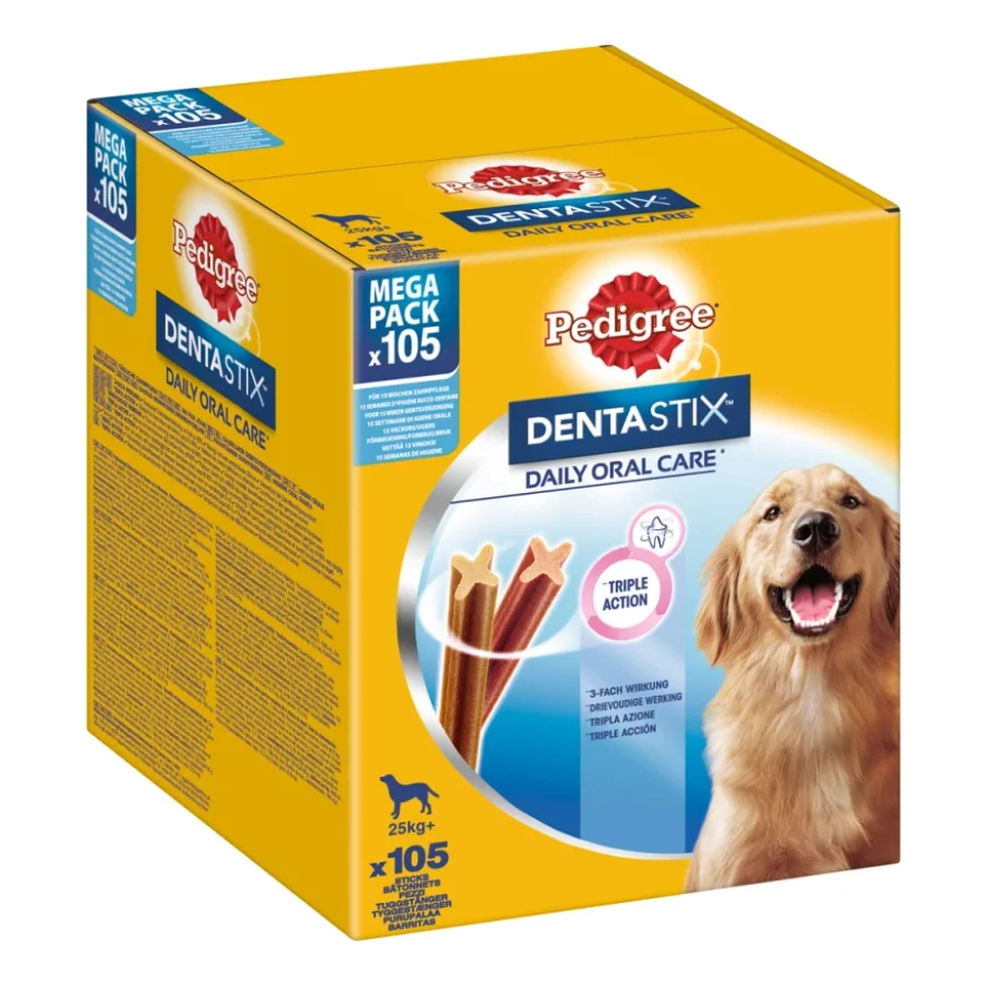 Pedigree Dentastix Daily Oral Care Megapack 105pcs pour les grands chiens