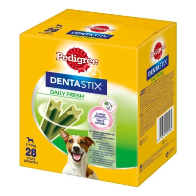 Pedigree Dentastix Fresh Bâtonnets hygiène bucco-dentaire pour petit chien 28 pcs 440 g