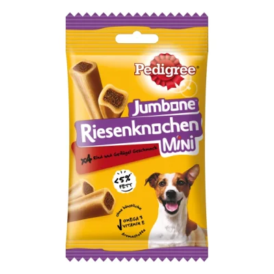 Pedigree Jumbone Os géant Mini au bœuf et à la volaille 8 x 4 morceaux